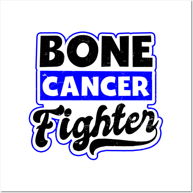 Bone Cancer Shirt | Cancer Fighter Gift Wall Art by Gawkclothing